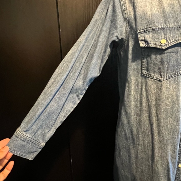 Denim Long Dress - Picture 7 of 7